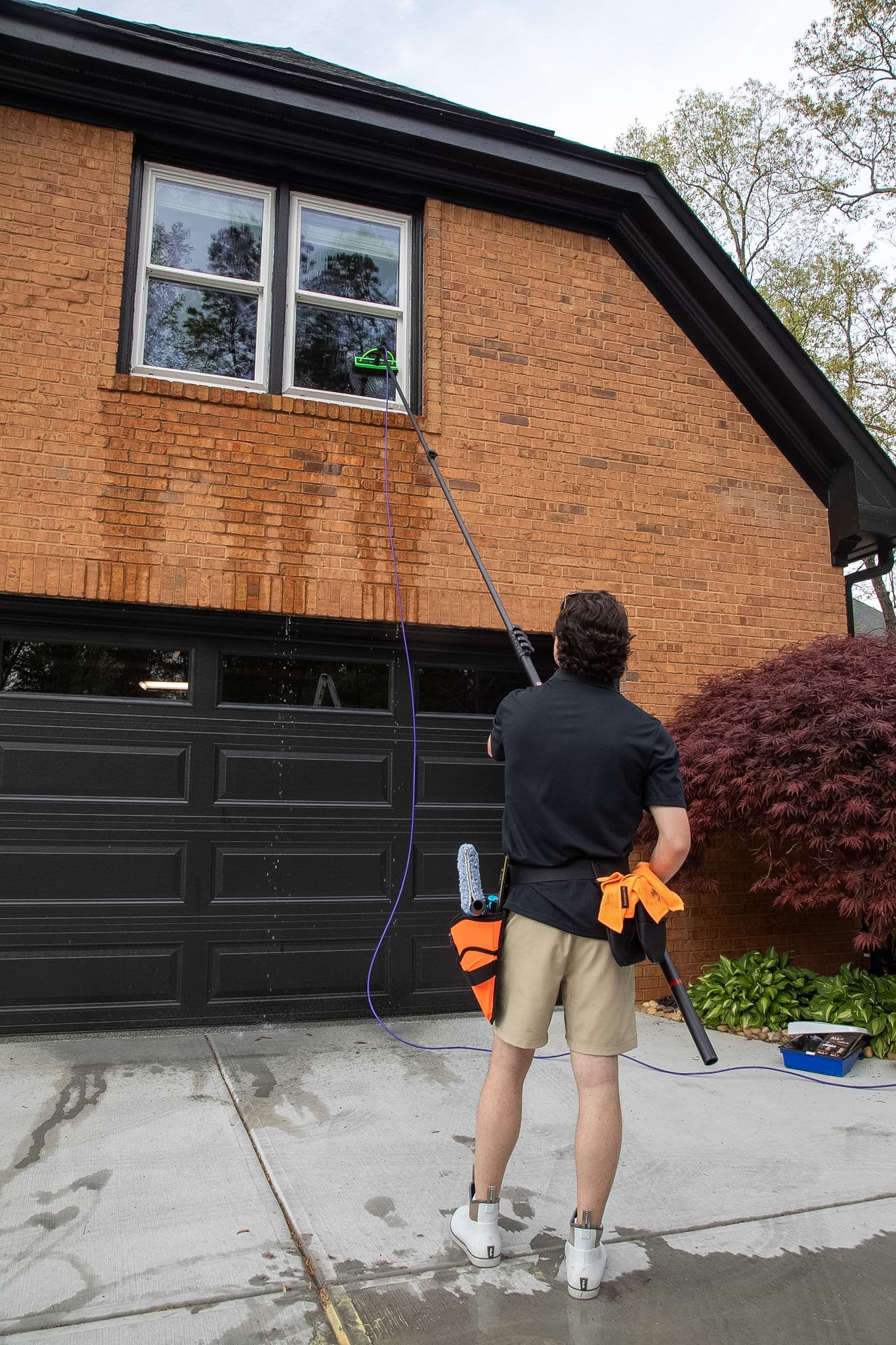 Gallery photos for Water-Fed Pole Window Cleaning Done Right in Roswell: Image #1